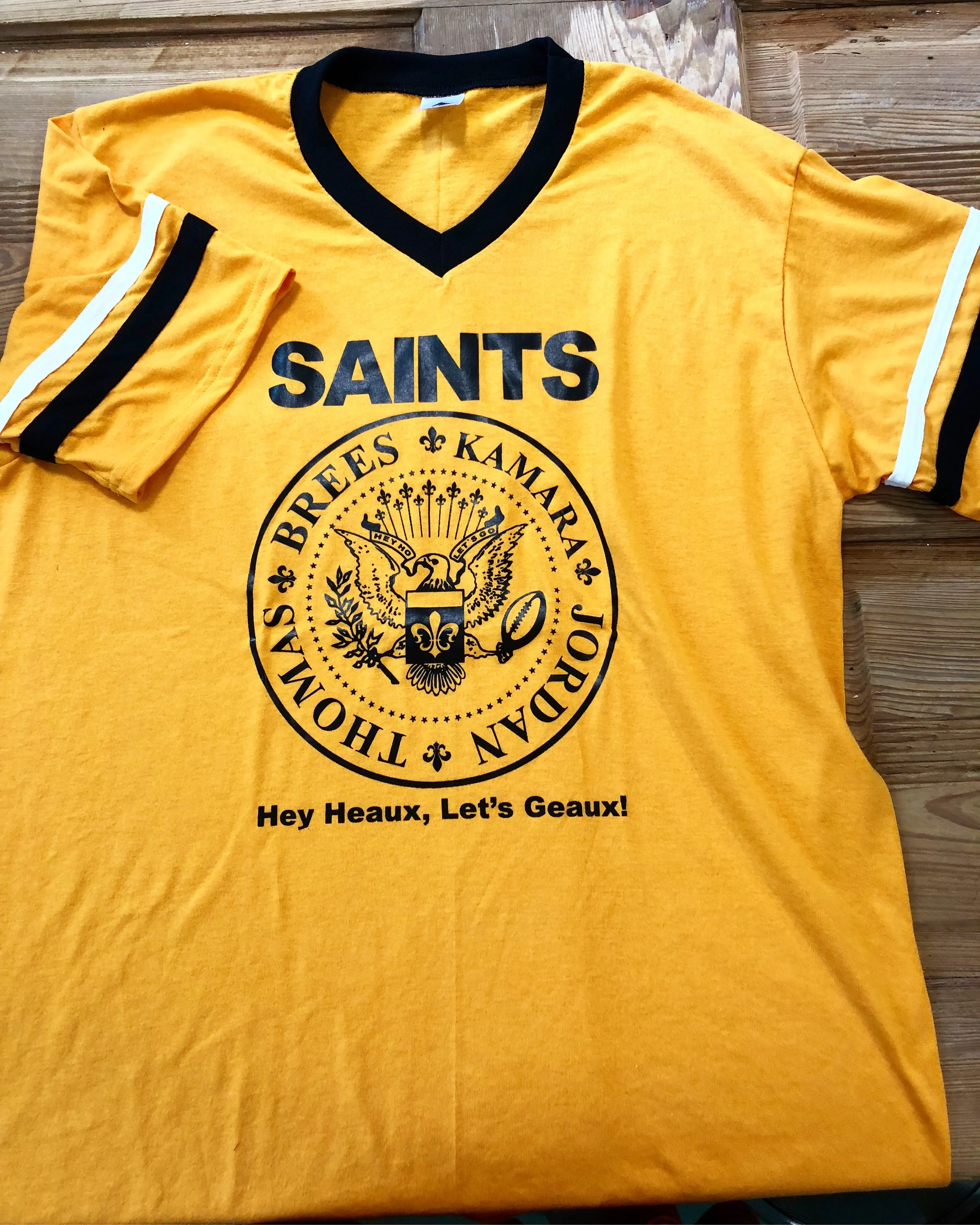 Saints V-Neck Jersey Shirt