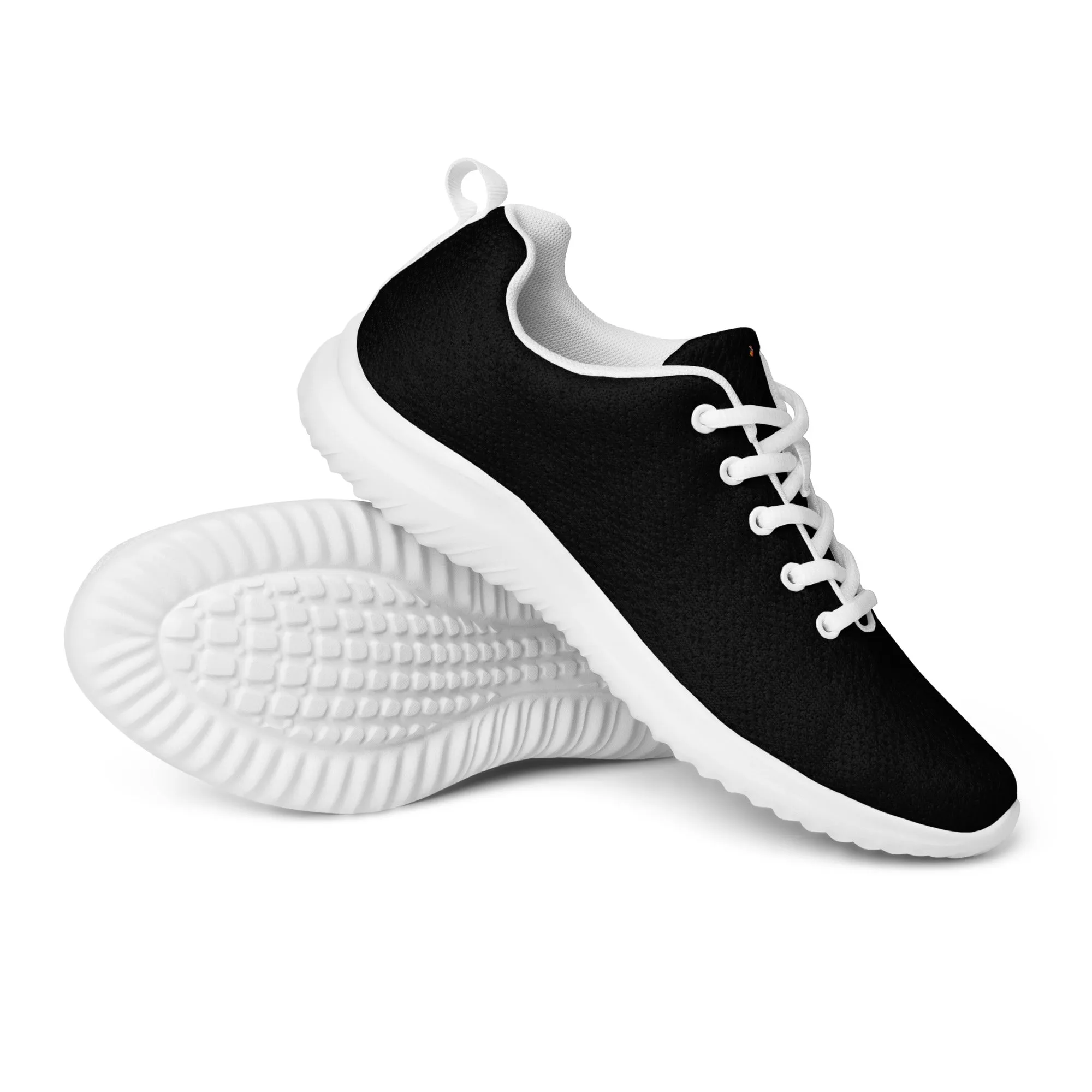 Snooty Fox Art Women’s Athletic Shoes - Black/White