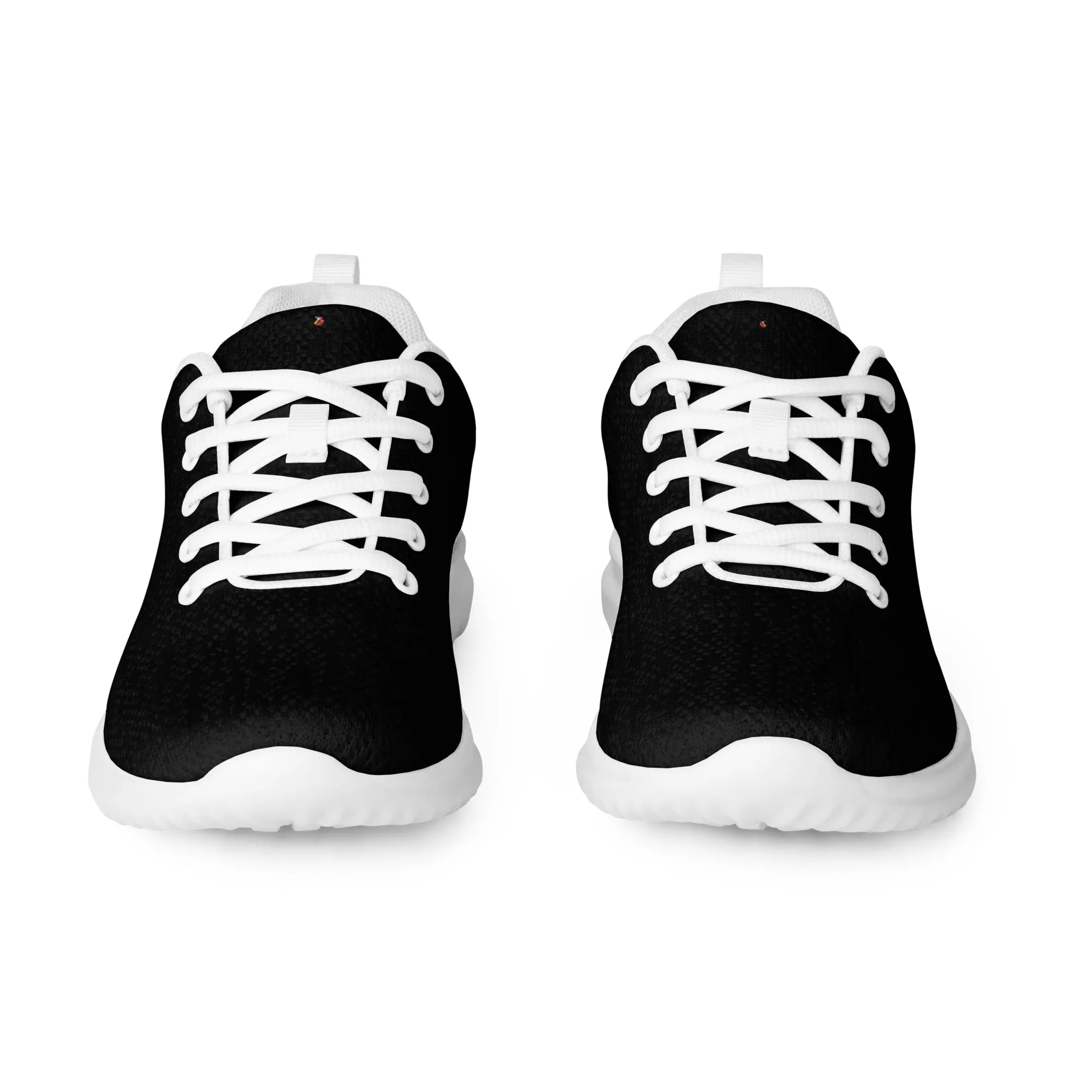 Snooty Fox Art Women’s Athletic Shoes - Black/White