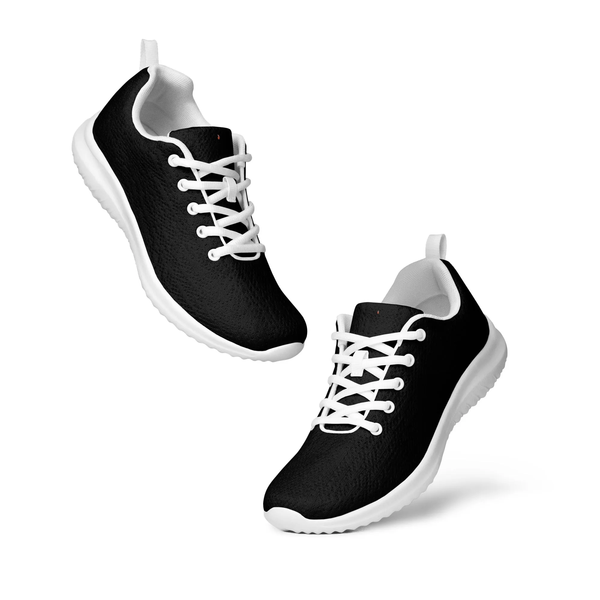 Snooty Fox Art Women’s Athletic Shoes - Black/White