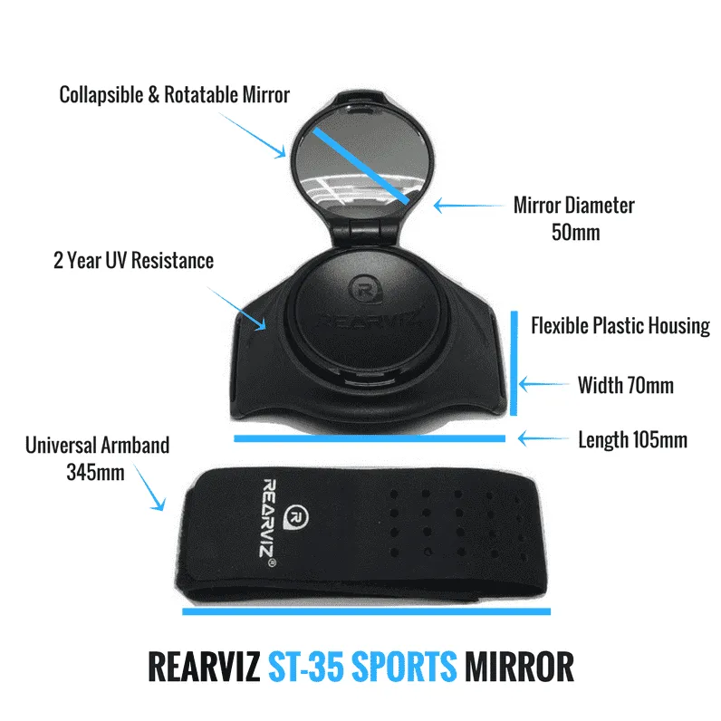 ST-35 Sports Wearable Bike Mirror