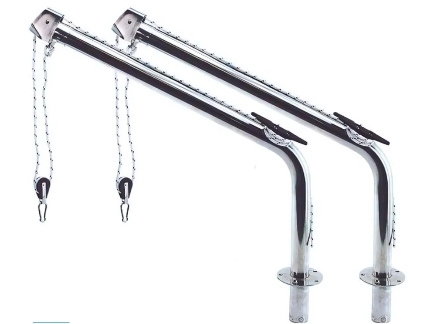 Stainless Steel  Davits Fixed (Pair) – 120kg Load, 900mm Height