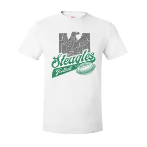 Steagles Retro T-Shirt | Phil-Pitt Steagles White Tee Shirt