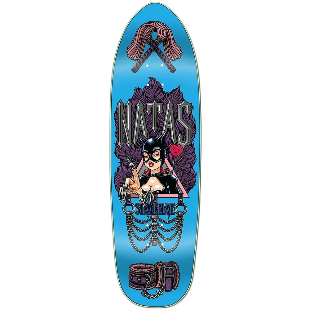 STRANGLOVE DECK NATAS KAUPAS GUEST MODEL BLUE - AUTOGRAPHED BY SEAN CLIVER (10")