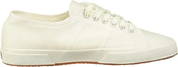 Superga 2750 Cotu White Lace Up Breathable Rounded Toe Low Top Sneakers