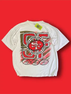 T-shirt NFL vintage San Francisco tg XL