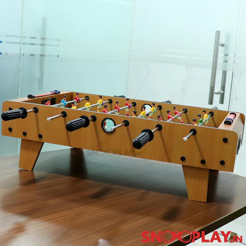 Tabletop Football Big (Foosball Game)- with legs | Assorted Designs and Colours