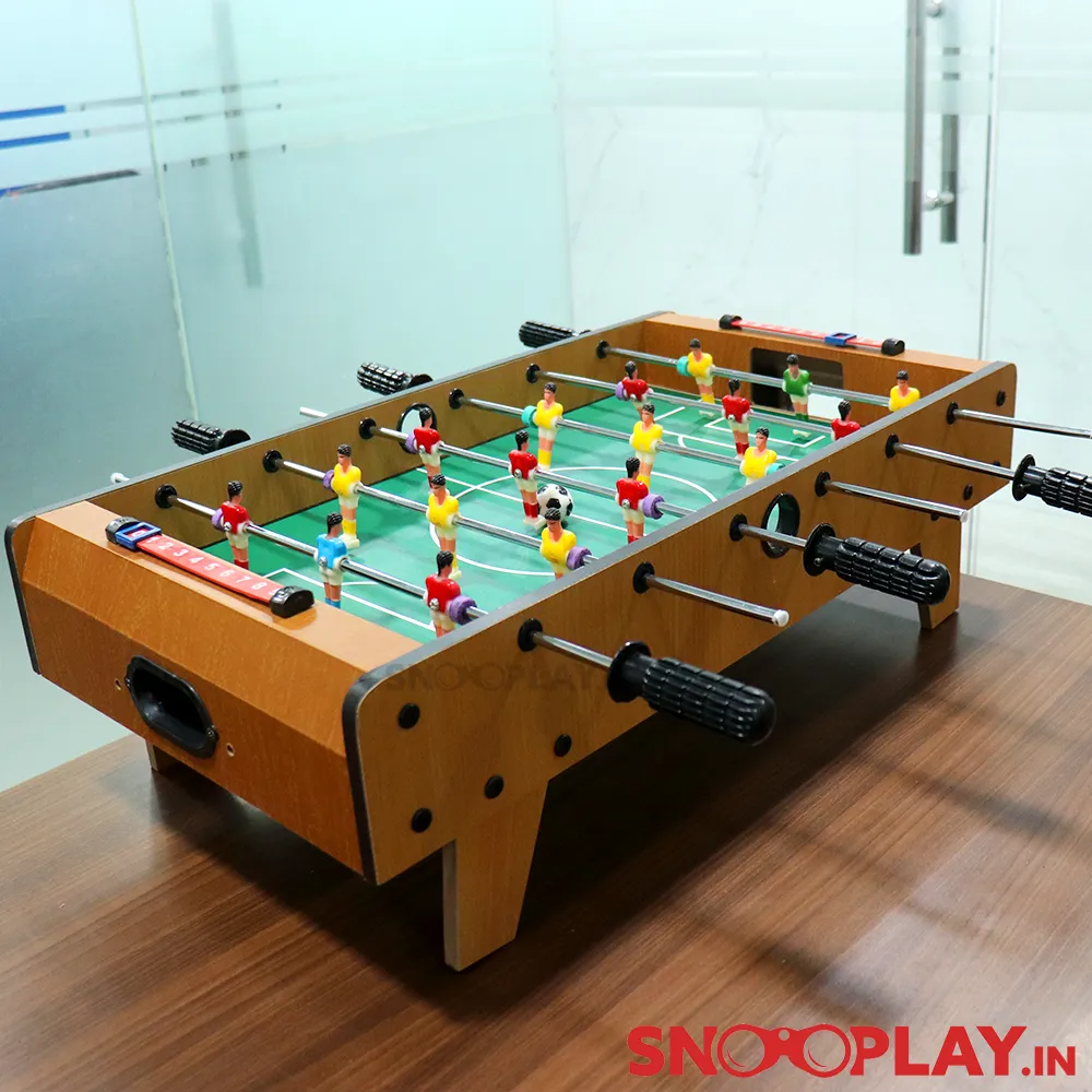 Tabletop Football Big (Foosball Game)- with legs | Assorted Designs and Colours