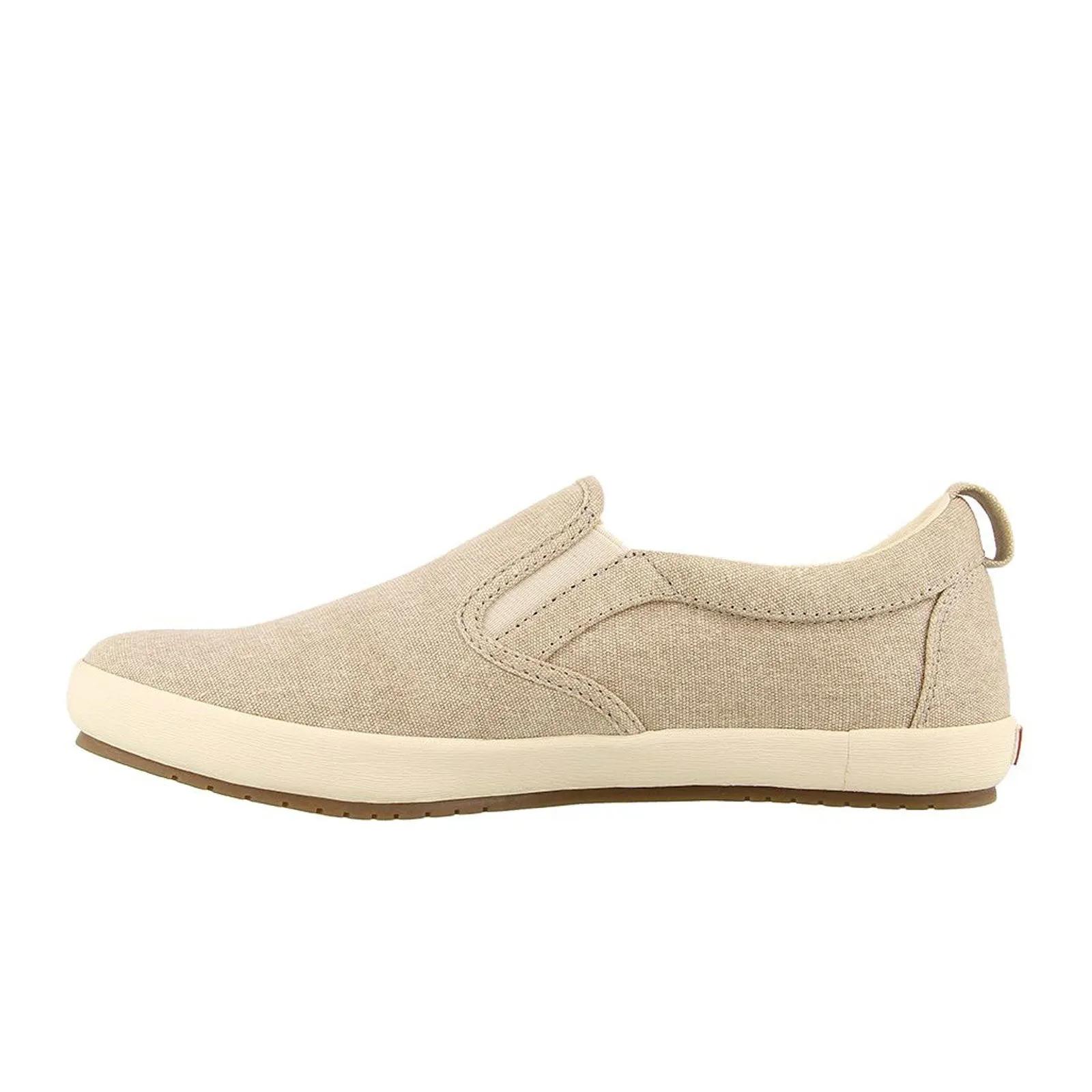 Taos Dandy Slip On Sneaker (Women) - Oat Washed Canvas