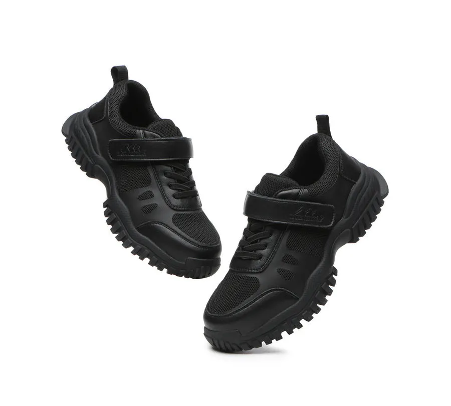 Tarramarra Senior Black Leather School Shoes