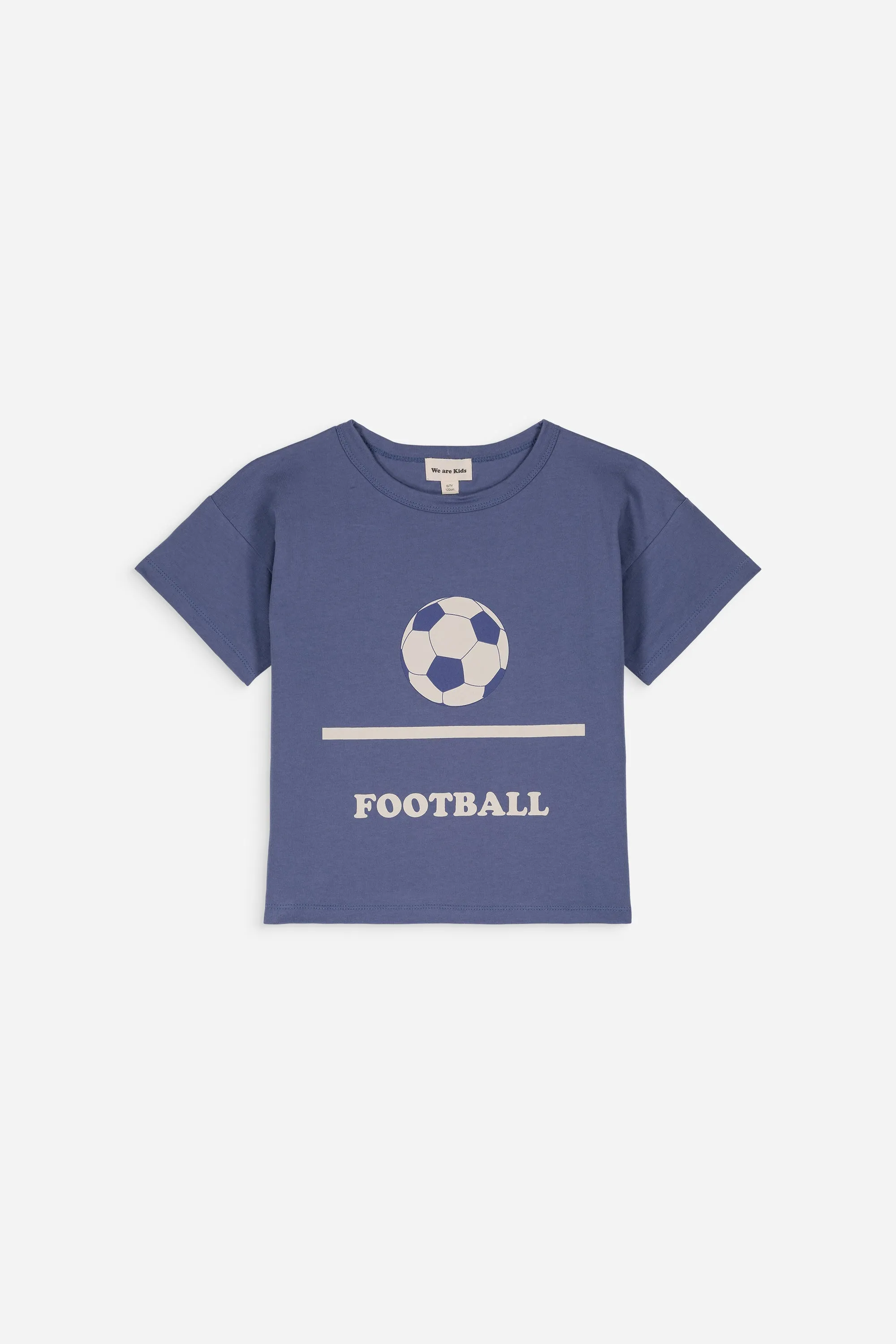 Tee Dylan Quiet Blue Print Football