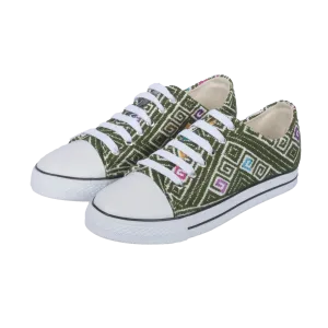 Tennis Shoe - Green Olive