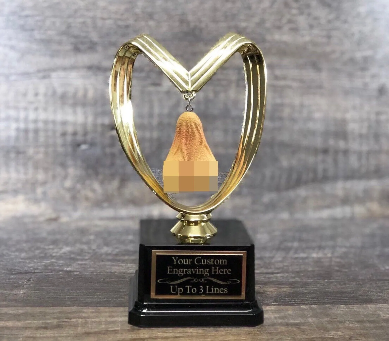 Testicle Trophy Fantasy Football Loser Trophy You Suck Balls Last Place FFL Sacko Trophy You've Got Balls Funny Trophy Adult Humor Gag Gift