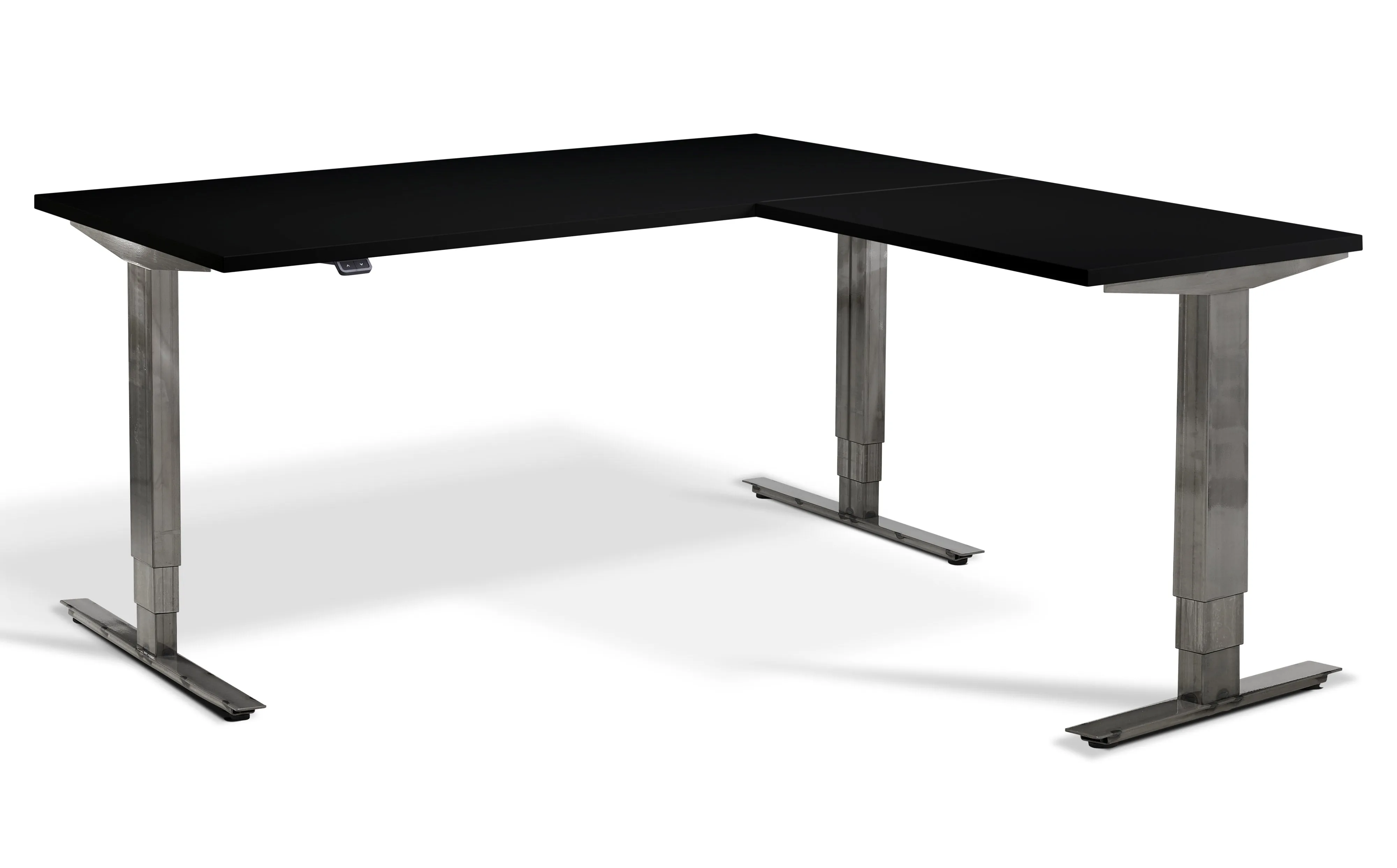 Ultimate – Privilege Height Adjustable Corner Desk (with Bluetooth control)