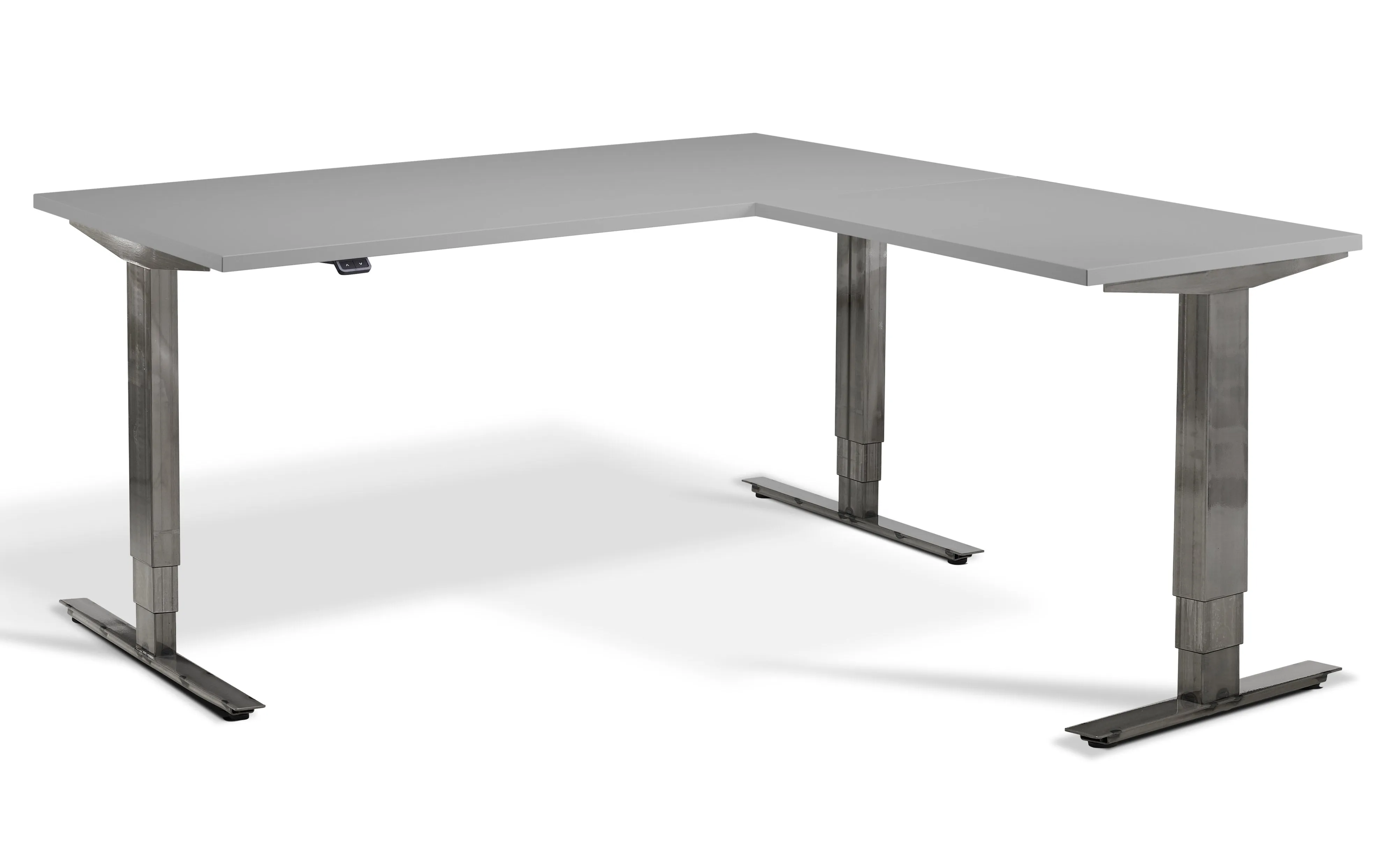 Ultimate – Privilege Height Adjustable Corner Desk (with Bluetooth control)