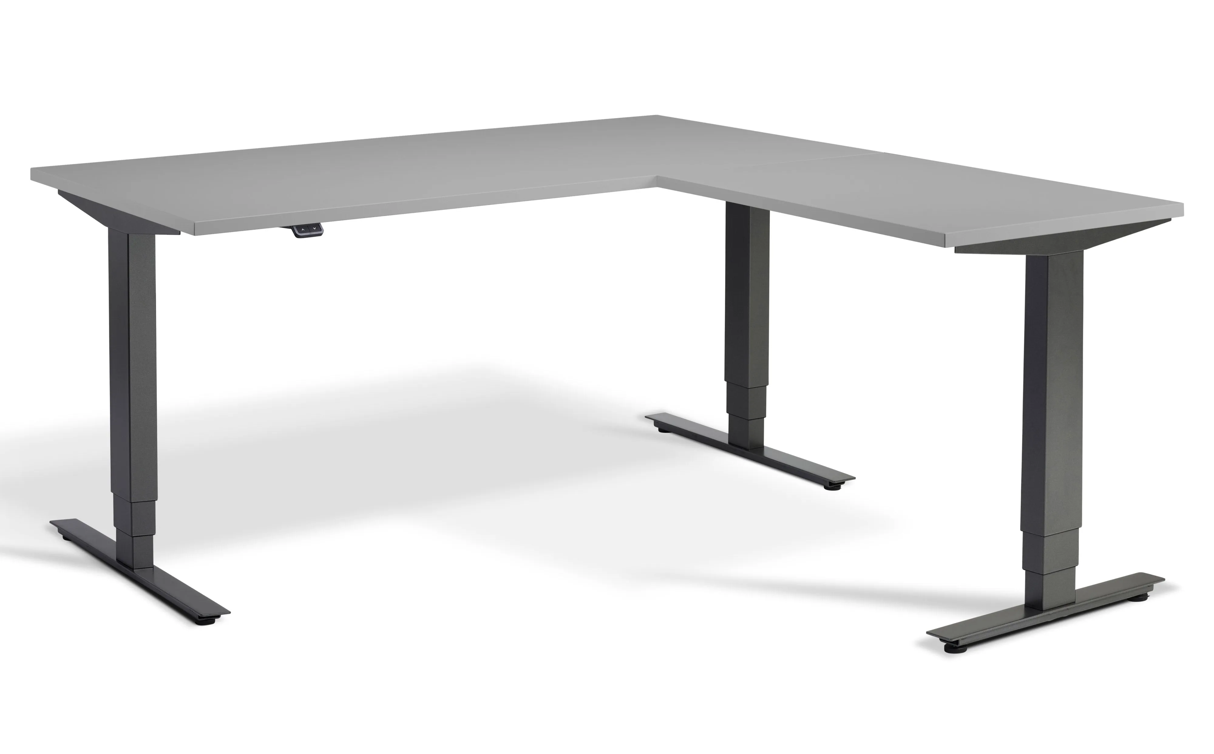 Ultimate – Privilege Height Adjustable Corner Desk (with Bluetooth control)