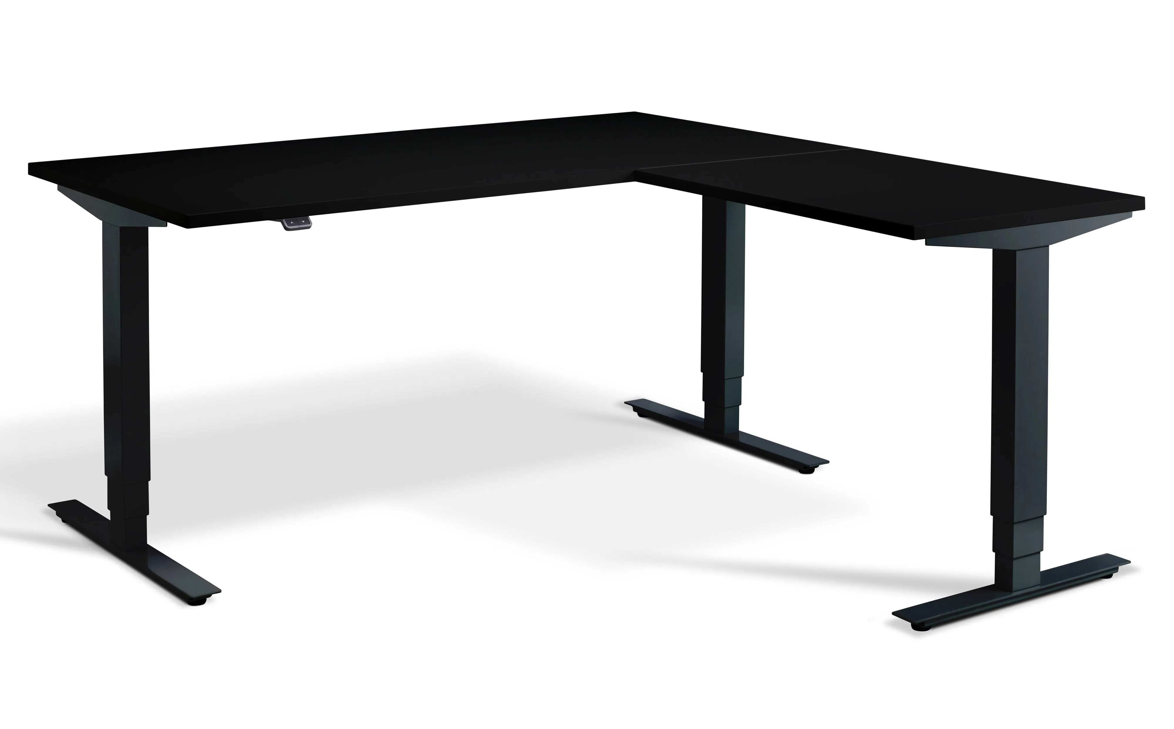 Ultimate – Privilege Height Adjustable Corner Desk (with Bluetooth control)