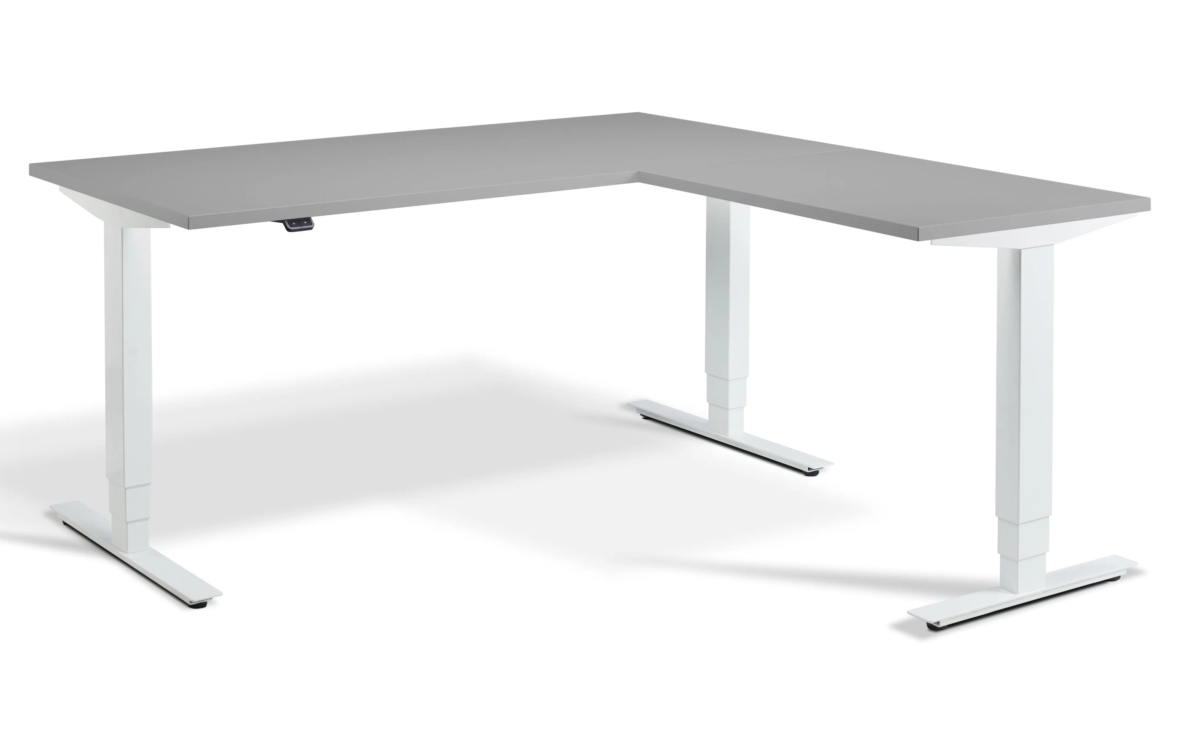 Ultimate – Privilege Height Adjustable Corner Desk (with Bluetooth control)