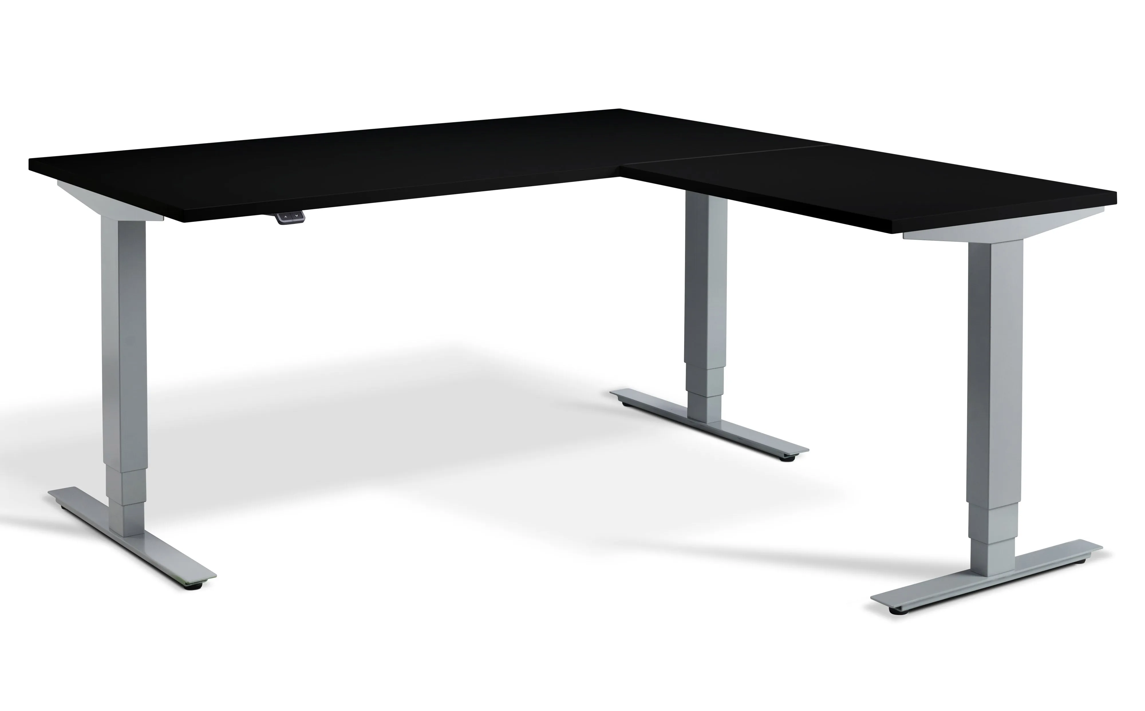 Ultimate – Privilege Height Adjustable Corner Desk (with Bluetooth control)