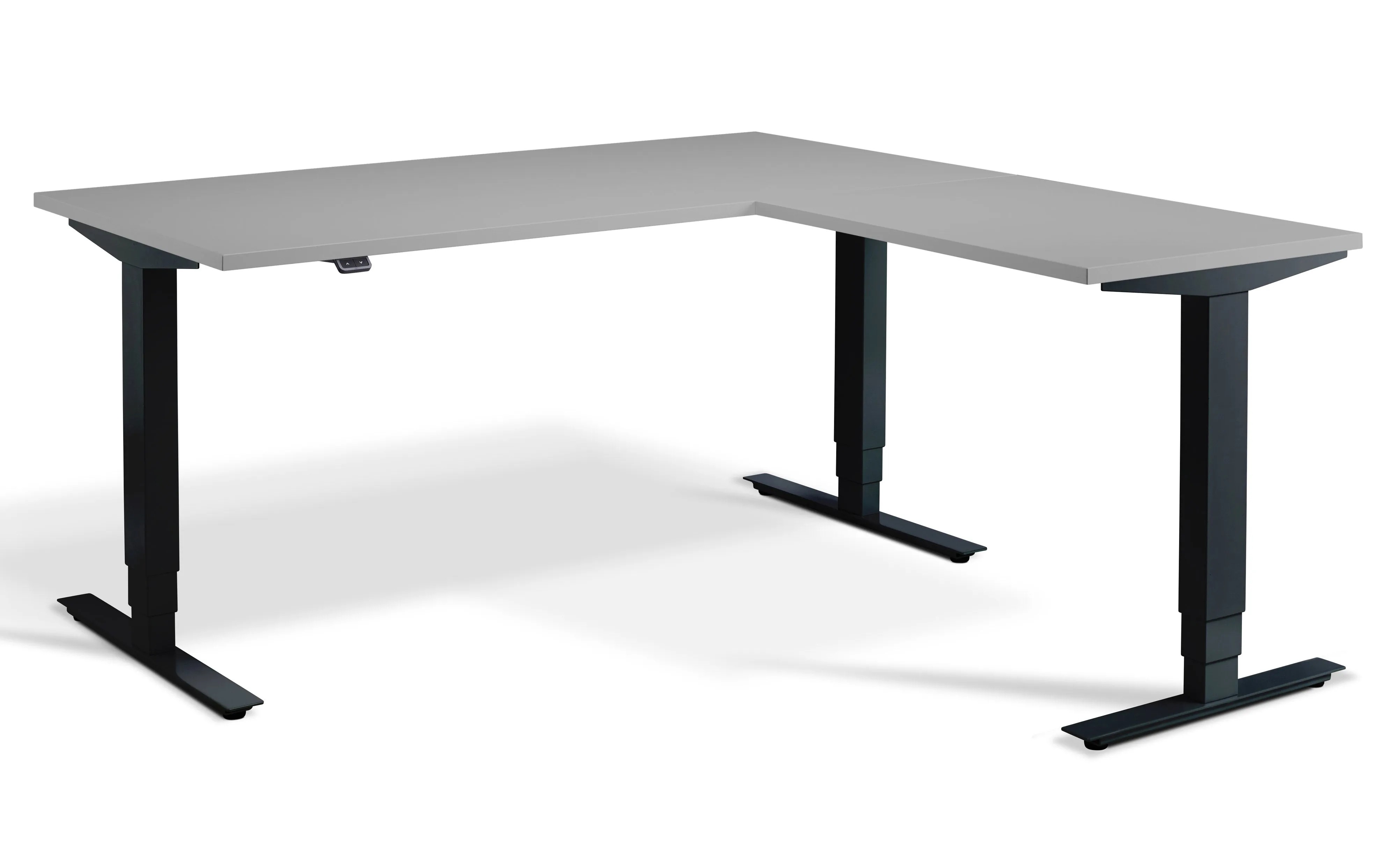 Ultimate – Privilege Height Adjustable Corner Desk (with Bluetooth control)