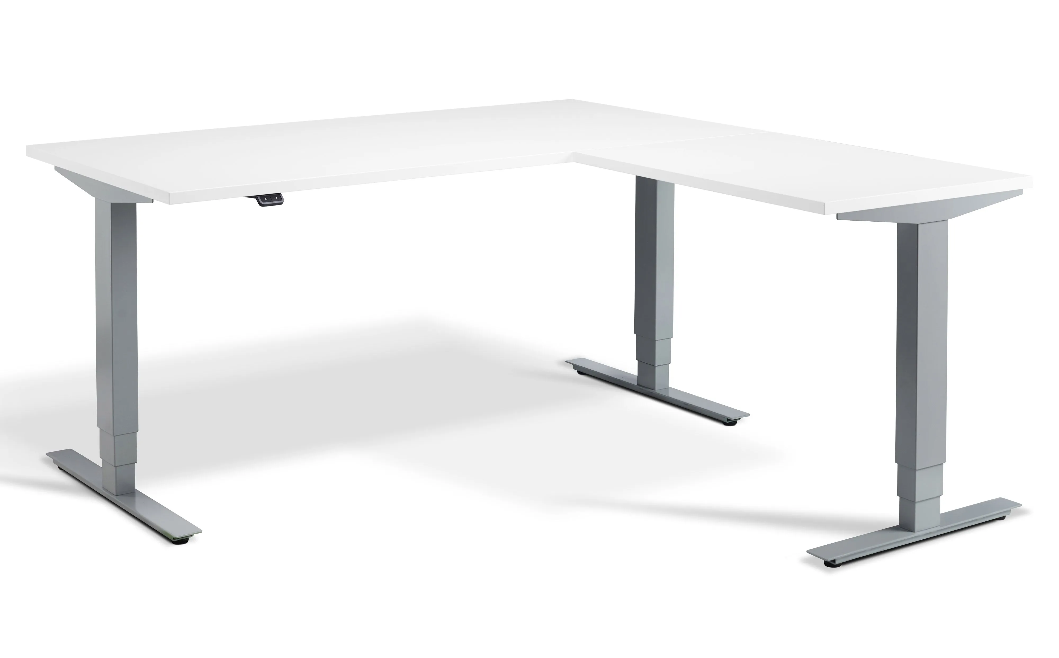 Ultimate – Privilege Height Adjustable Corner Desk (with Bluetooth control)