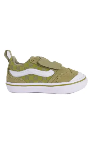 Vans Kids ComfyCush New Skool V Shoes - Olive Safe Space Edition