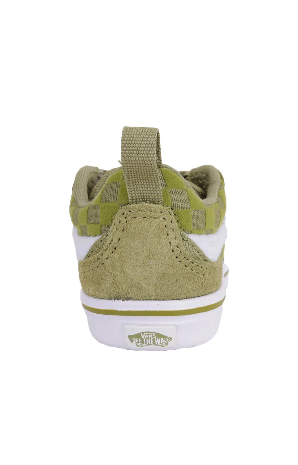 Vans Kids ComfyCush New Skool V Shoes - Olive Safe Space Edition