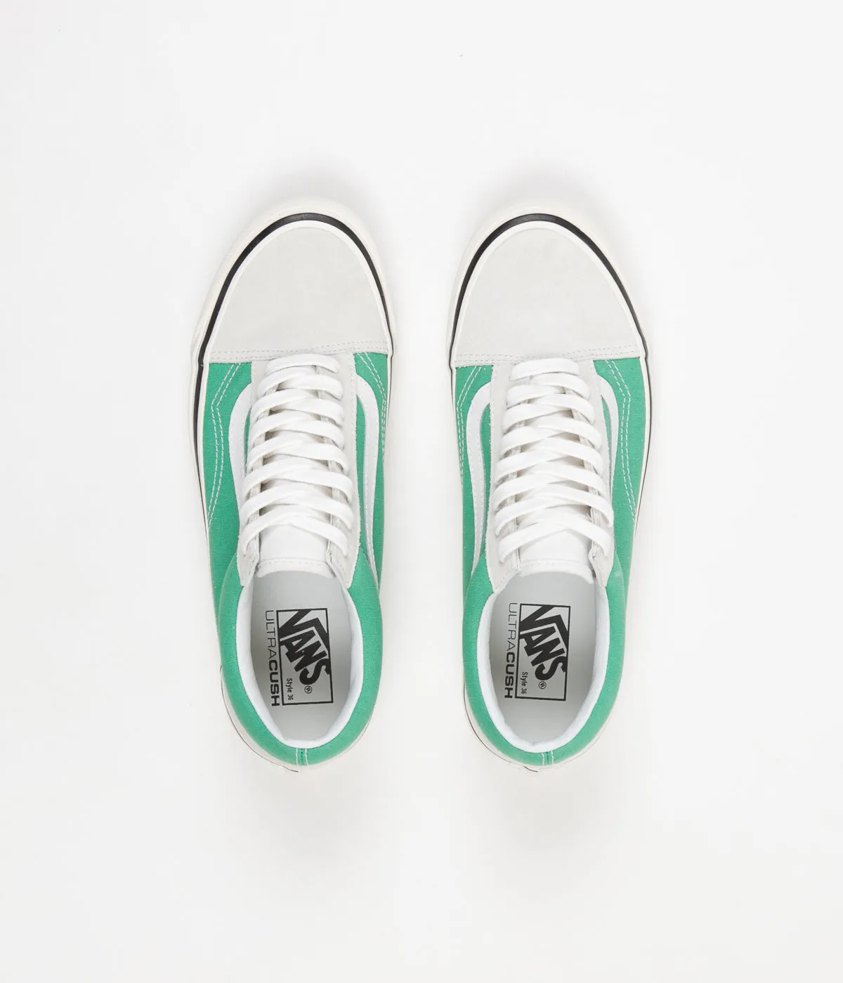 Vans Old Skool 36 DX Anaheim Factory Shoes - White / OG Jade