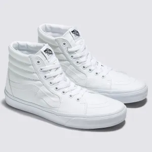 VANS SK8-HI Unisex Old Skool Authentic Shoe - White