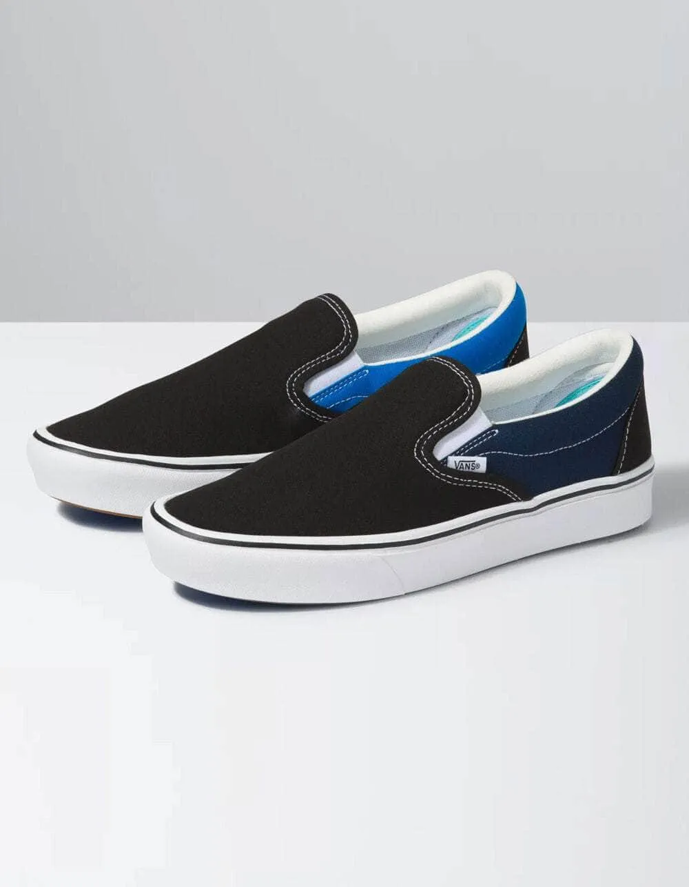 Vans Tri-Tone Comfycush Slip On Shoes - Men's