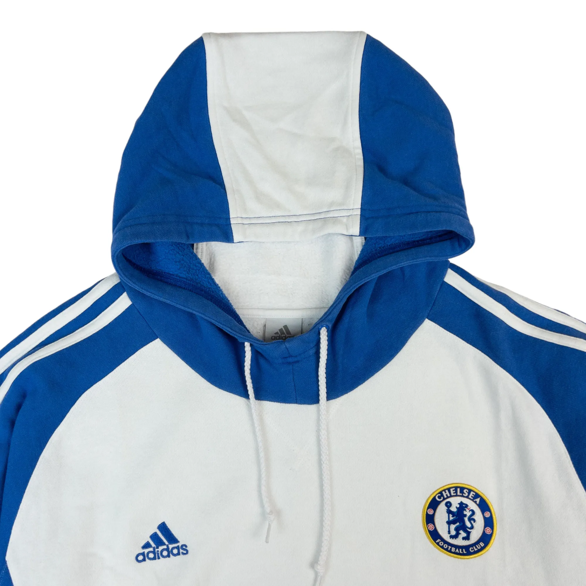 Vintage Adidas Chelsea Football Hoodie Size XL