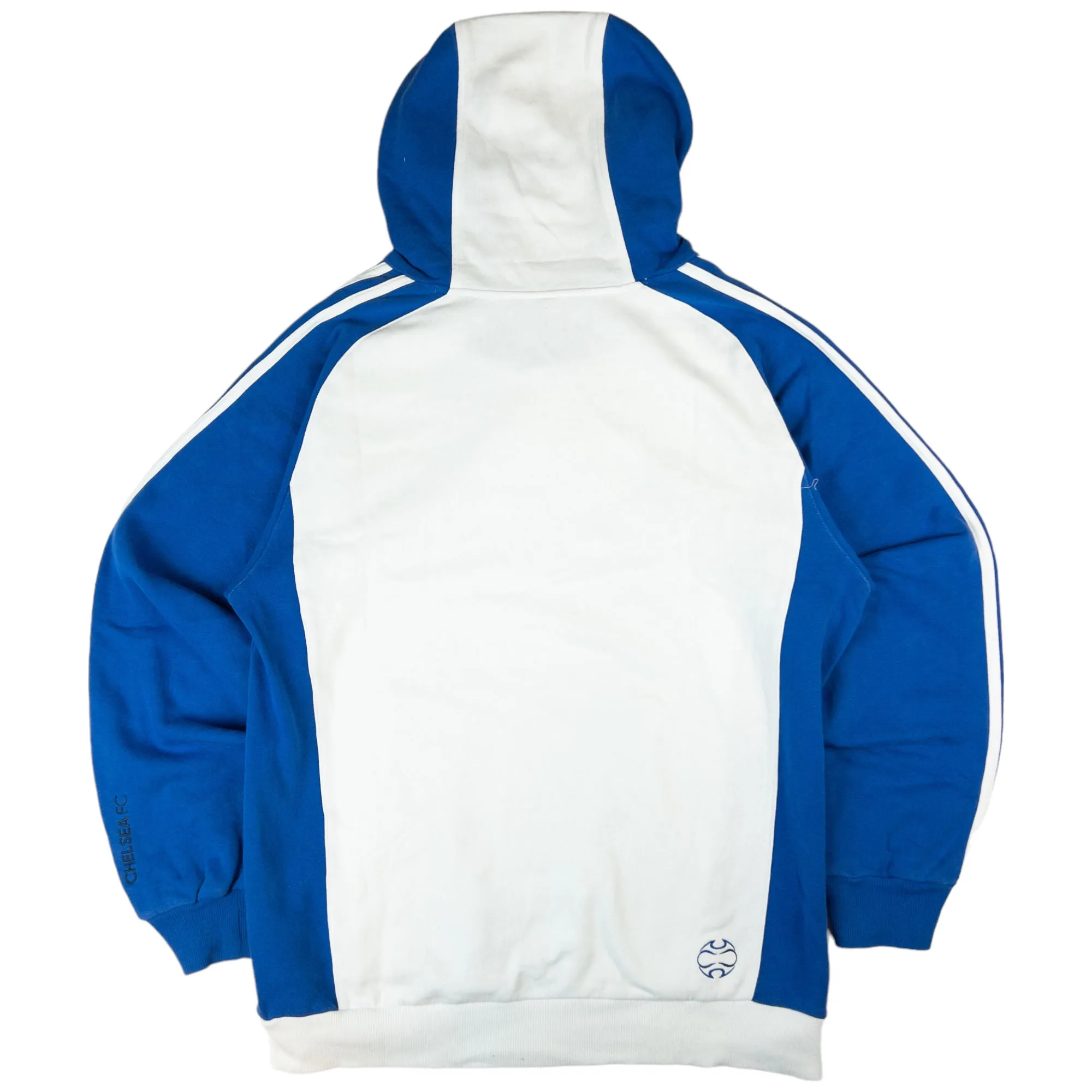 Vintage Adidas Chelsea Football Hoodie Size XL