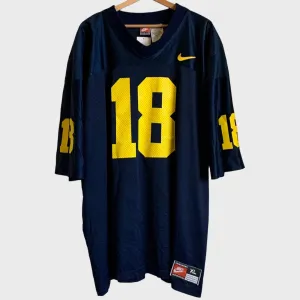 Vintage Michigan Wolverines Football Jersey XL