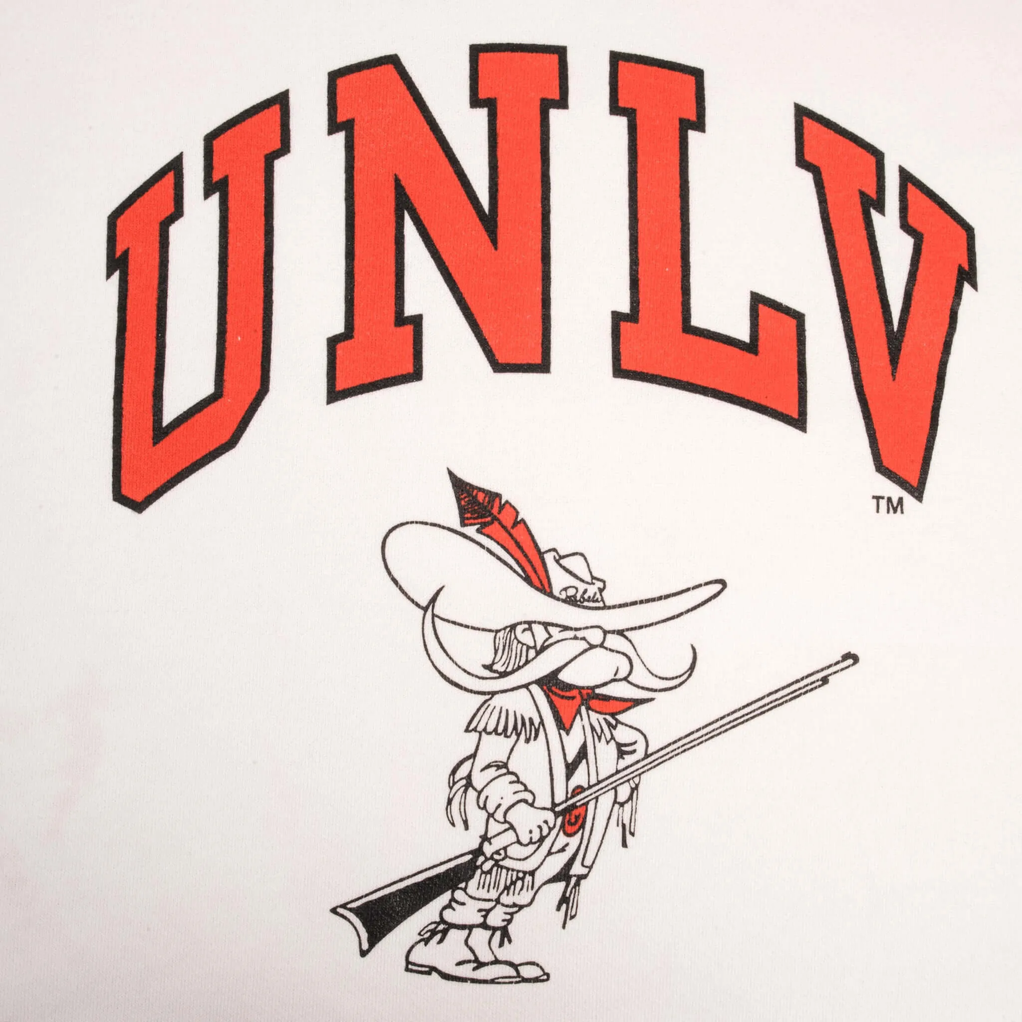 VINTAGE NCAA UNLV LAS VEGAS RUNNING REBELS SWEATSHIRT 1990S SIZE 2XL MADE IN USA