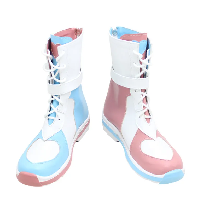 Virtual YouTuber NIJISANJI Posanke Amamiya Kokoro Angel Outfit Cosplay Shoes