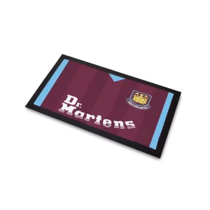 West Ham United 1999 Home Pet Feeding Mat