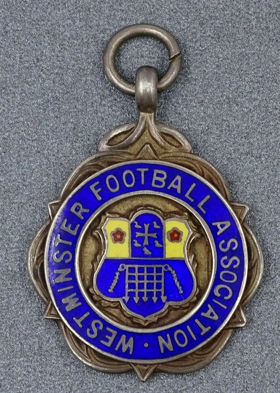 Westminster Cup Sterling Silver Enamel Medal - c.1936-1937 - Thomas Fattorini