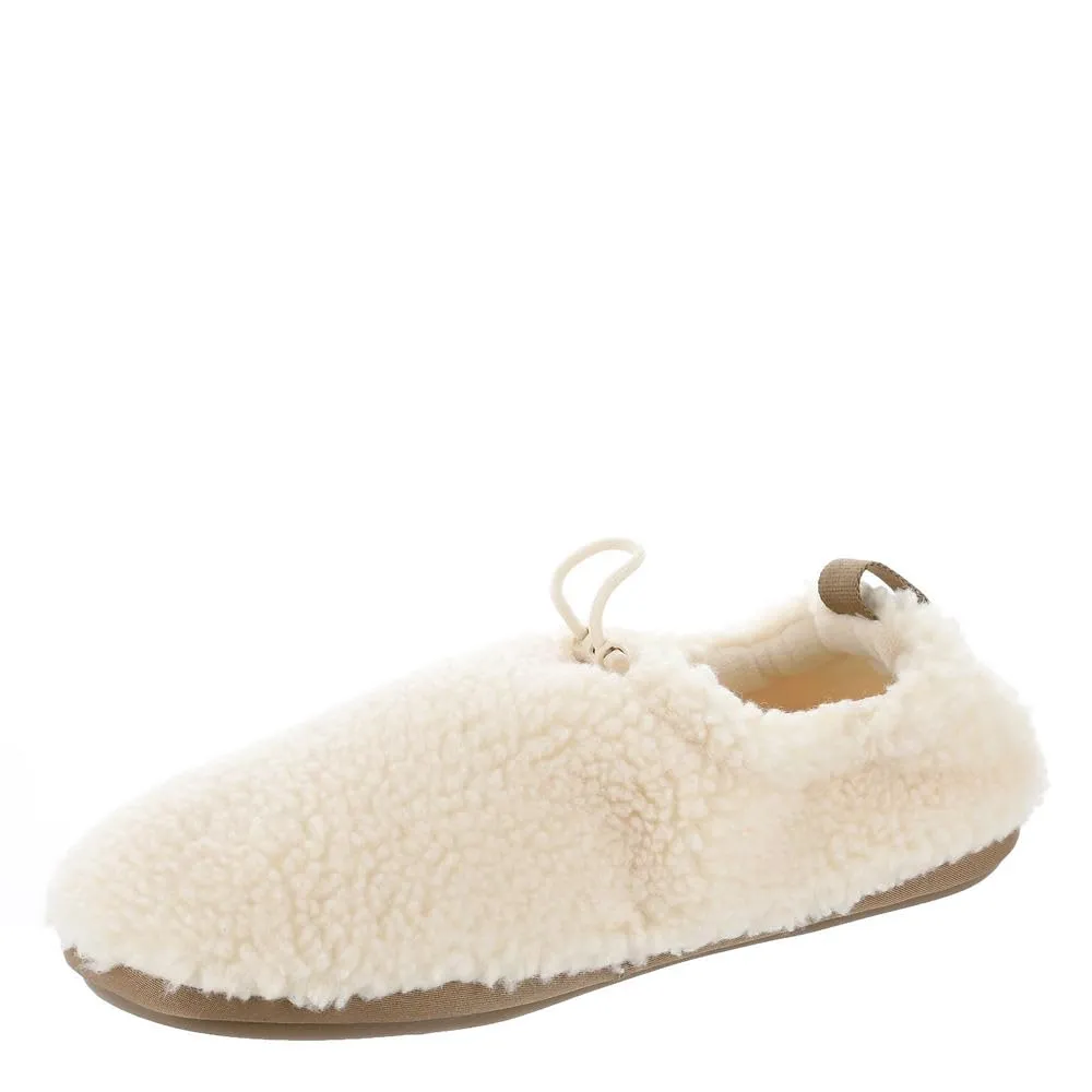 Women's Shoes UGG PLUSHY SLIPPER 1143952 Indoor Slip Ons NATURAL CHESTNUT